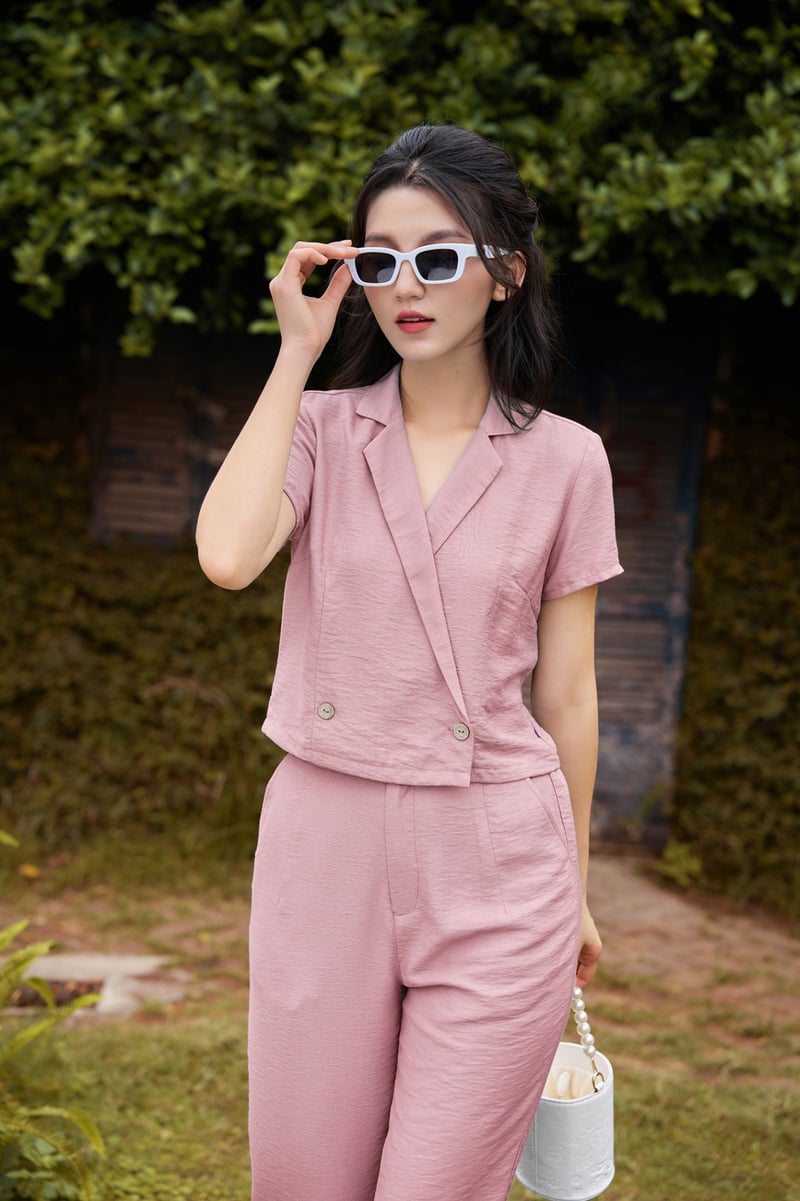 99+ Mẫu đồ bộ linen cao cấp, đồ bộ vải linen Cardina chính hãng