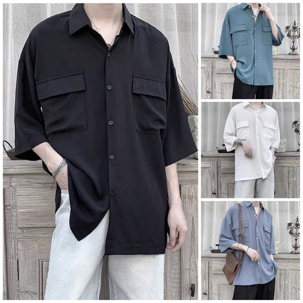 Top 10 kiểu áo sơ mi oversize nam cực cool giúp chàng F5 phong cách - Coolmate